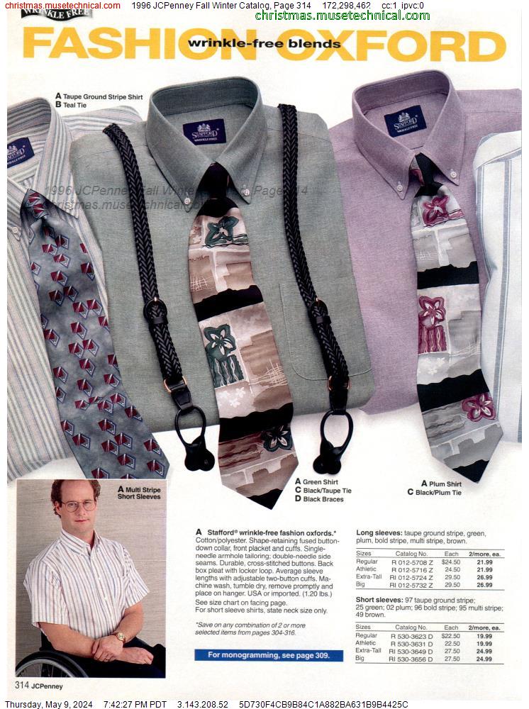 1996 JCPenney Fall Winter Catalog, Page 314