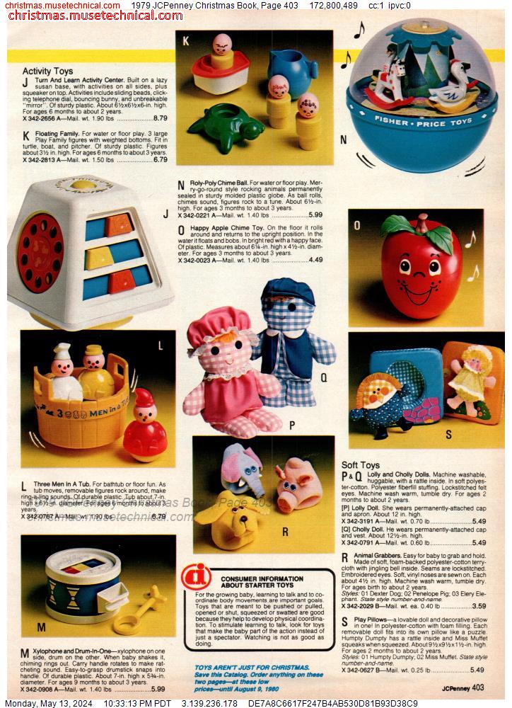 1979 JCPenney Christmas Book, Page 403