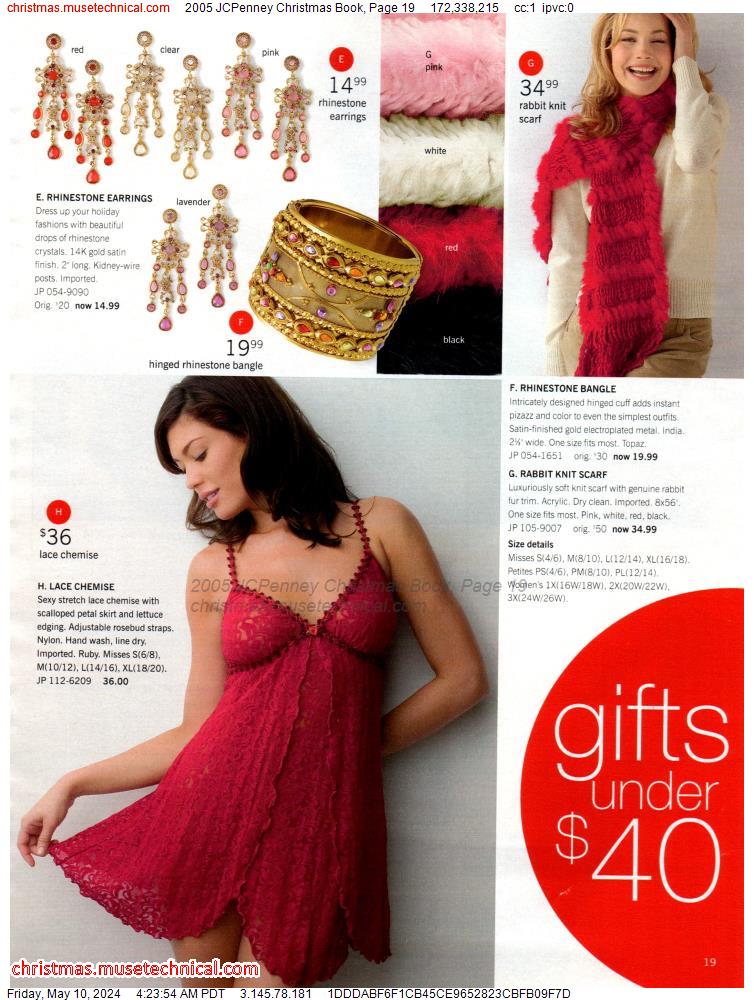 2005 JCPenney Christmas Book, Page 19