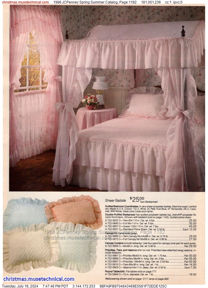 1986 JCPenney Spring Summer Catalog, Page 1182
