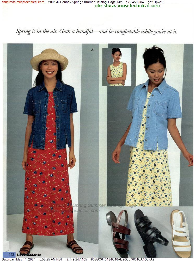 2001 JCPenney Spring Summer Catalog, Page 142