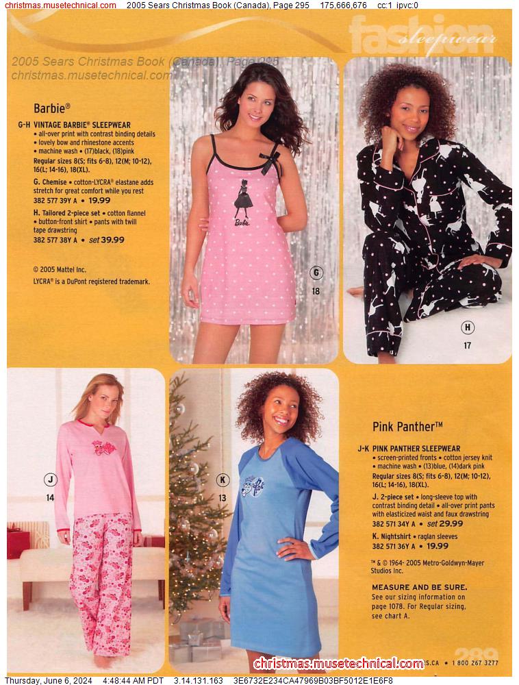 2005 Sears Christmas Book (Canada), Page 295