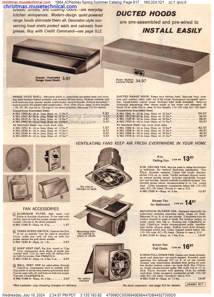 1964 JCPenney Spring Summer Catalog, Page 817