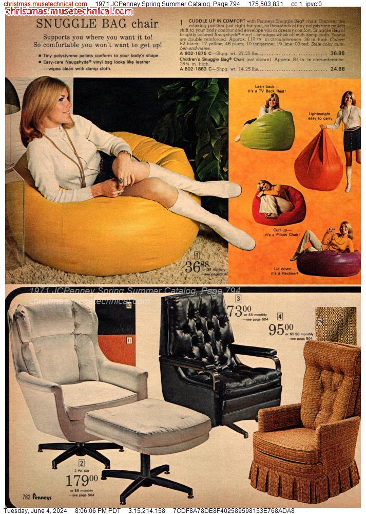 1971 JCPenney Spring Summer Catalog, Page 794