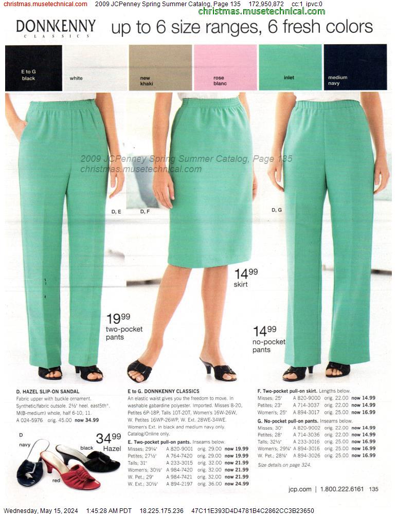 2009 JCPenney Spring Summer Catalog, Page 135