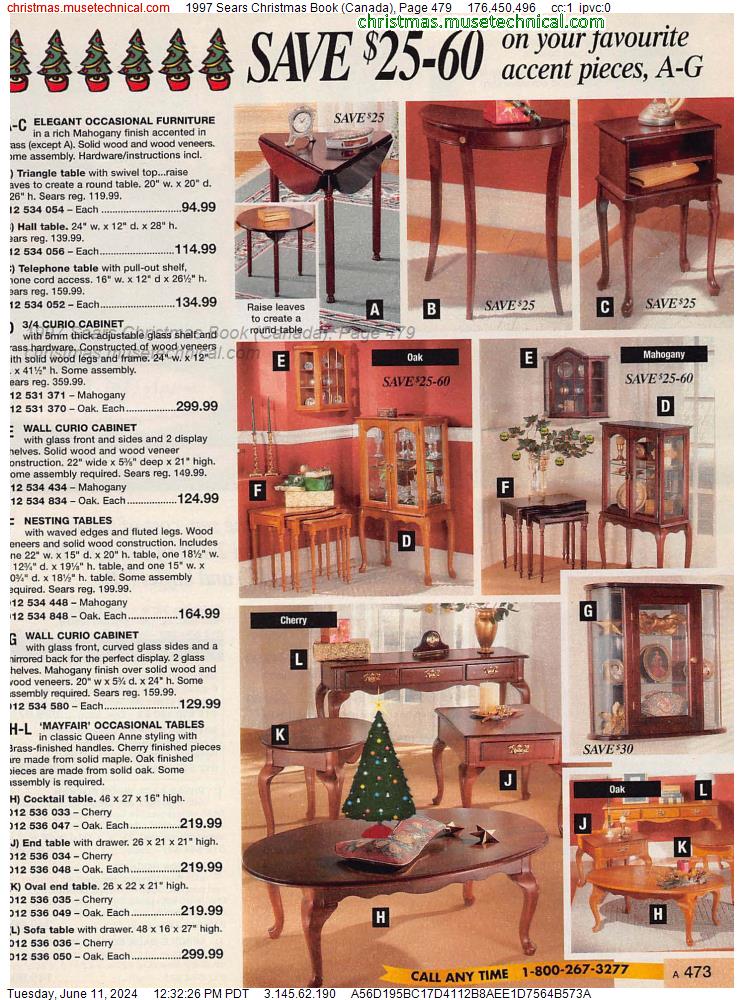 1997 Sears Christmas Book (Canada), Page 479