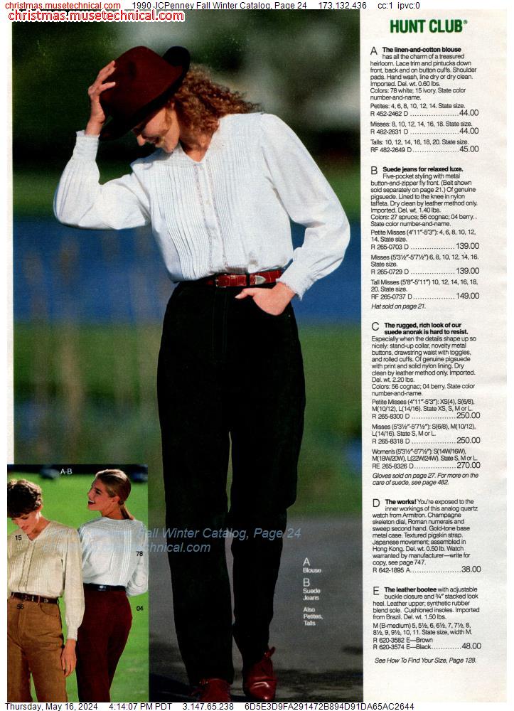 1990 JCPenney Fall Winter Catalog, Page 24