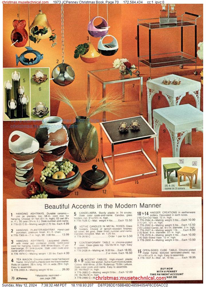 1973 JCPenney Christmas Book, Page 70