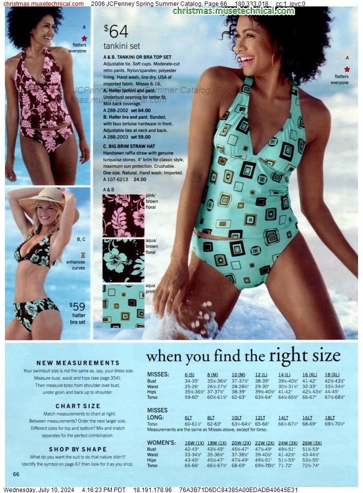 2006 JCPenney Spring Summer Catalog, Page 66