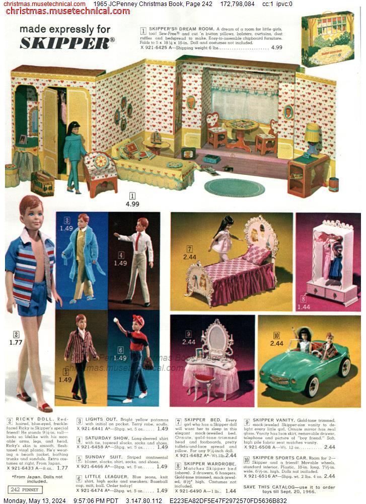 1965 JCPenney Christmas Book, Page 242