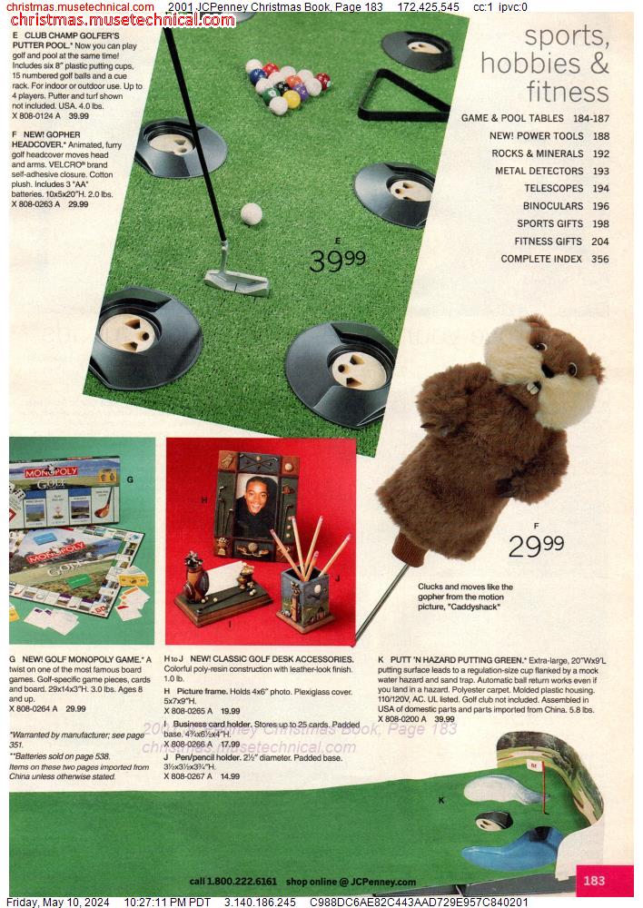 2001 JCPenney Christmas Book, Page 183