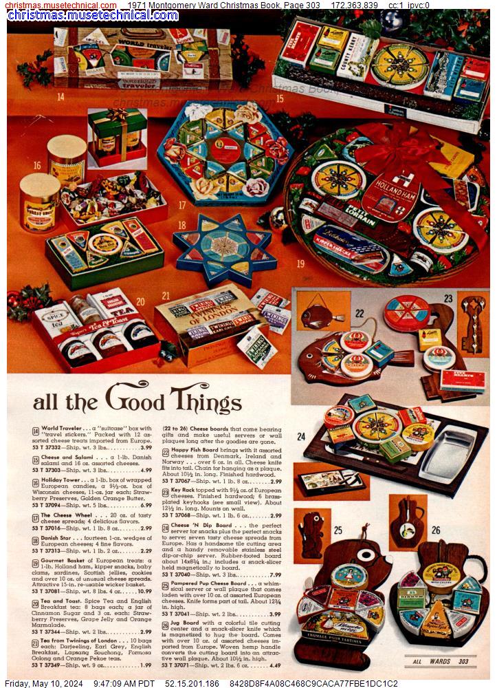 1971 Montgomery Ward Christmas Book, Page 303
