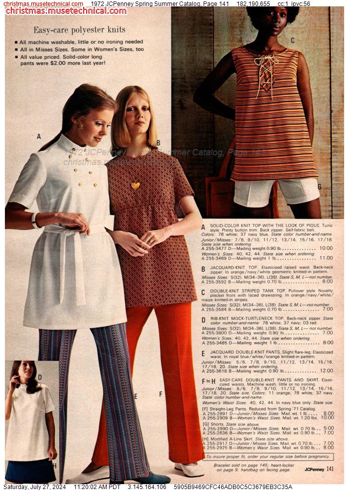 1972 JCPenney Spring Summer Catalog, Page 141