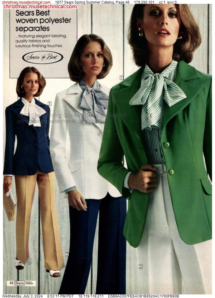 1977 Sears Spring Summer Catalog, Page 46
