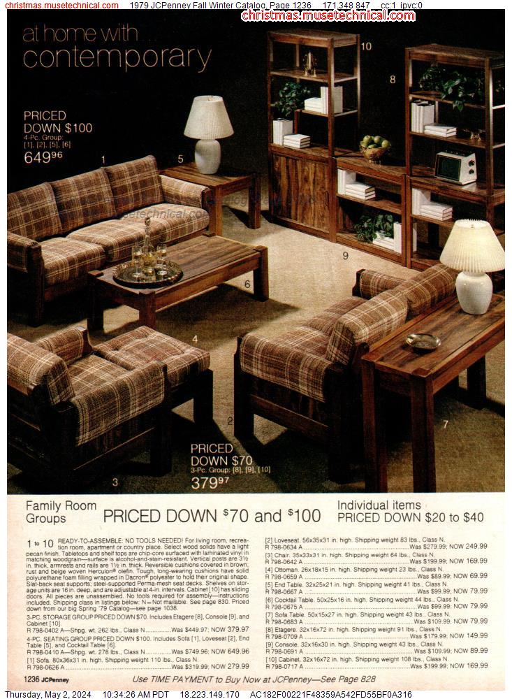 1979 JCPenney Fall Winter Catalog, Page 1236
