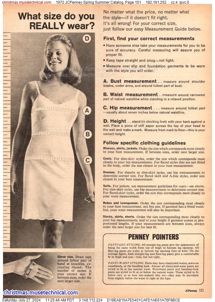 1972 JCPenney Spring Summer Catalog, Page 151