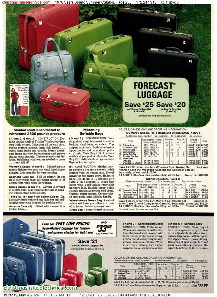 1978 Sears Spring Summer Catalog, Page 286