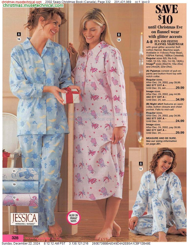 2002 Sears Christmas Book (Canada), Page 332