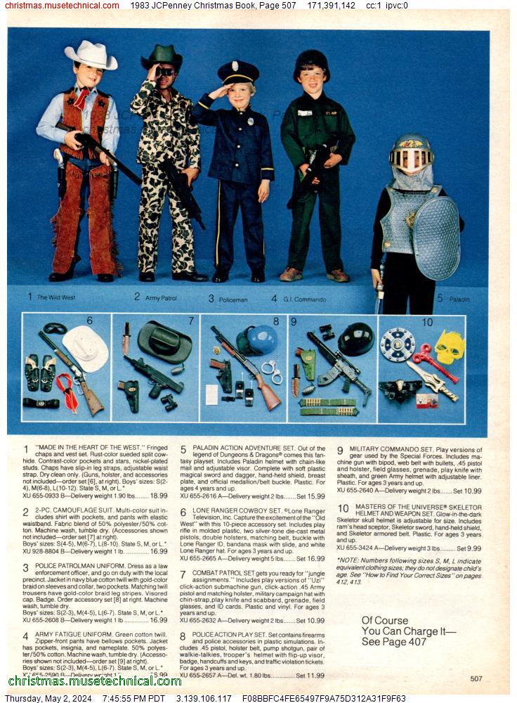 1983 JCPenney Christmas Book, Page 507