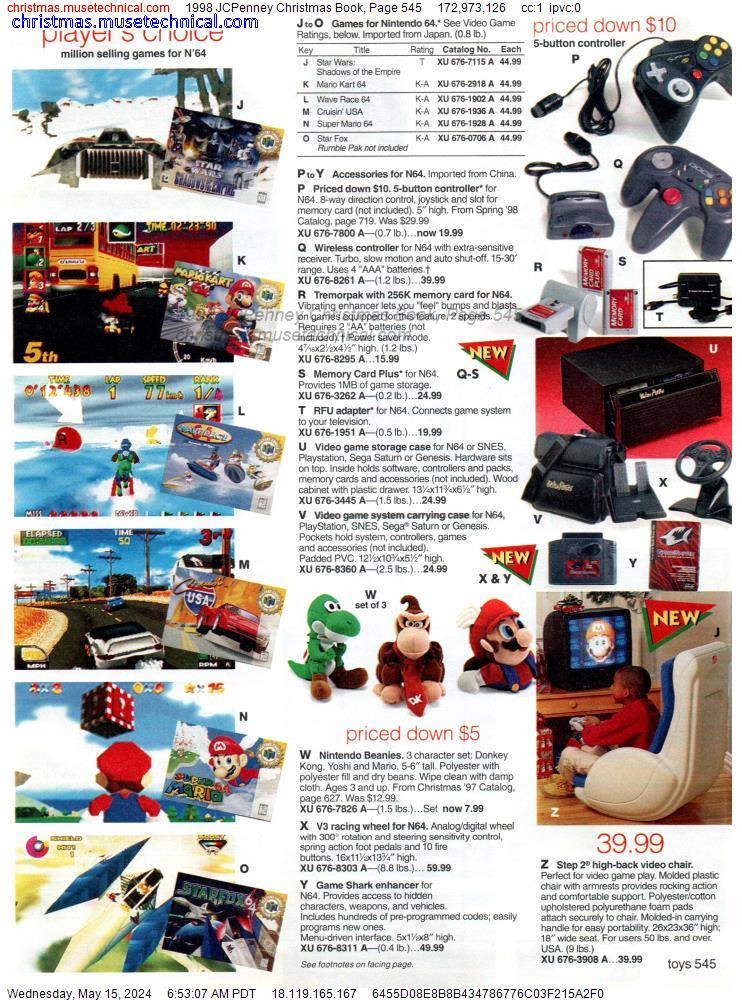 1998 JCPenney Christmas Book, Page 545