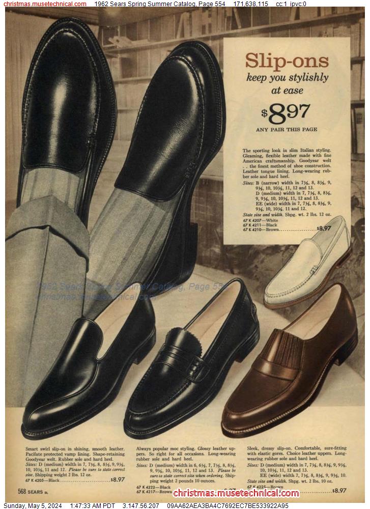 1962 Sears Spring Summer Catalog, Page 554