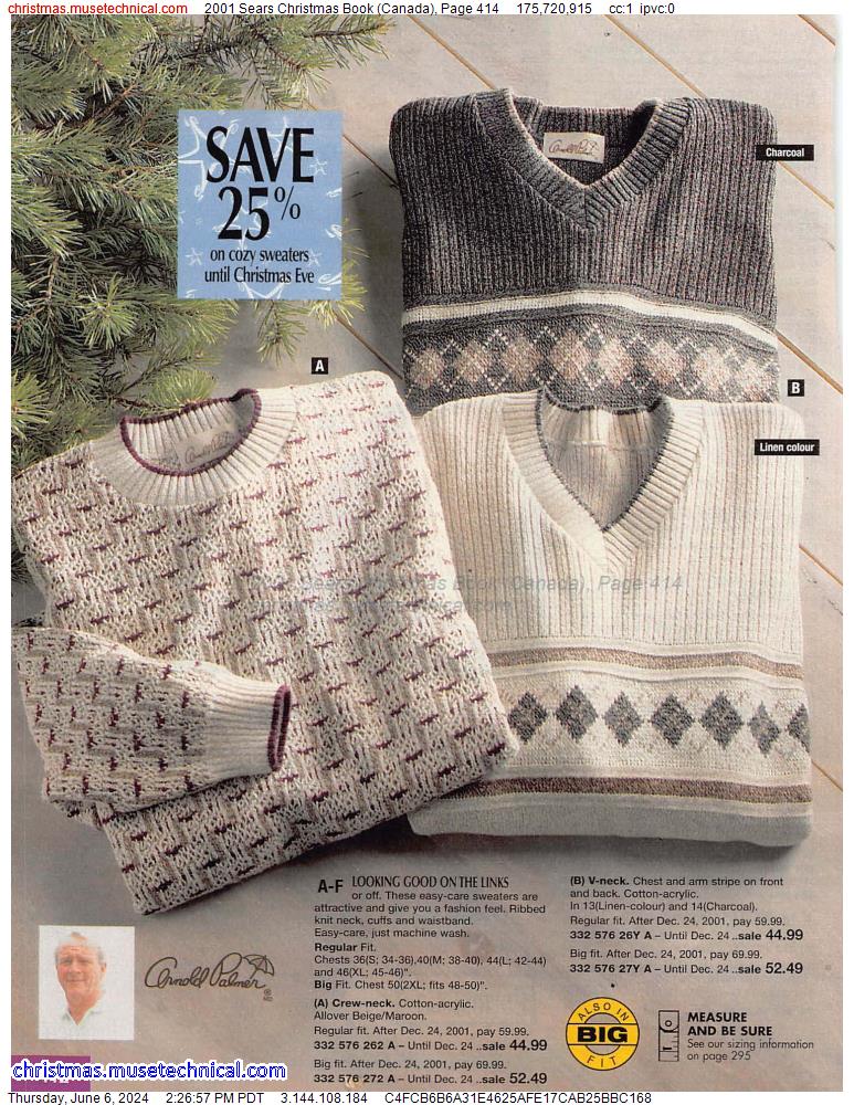 2001 Sears Christmas Book (Canada), Page 414
