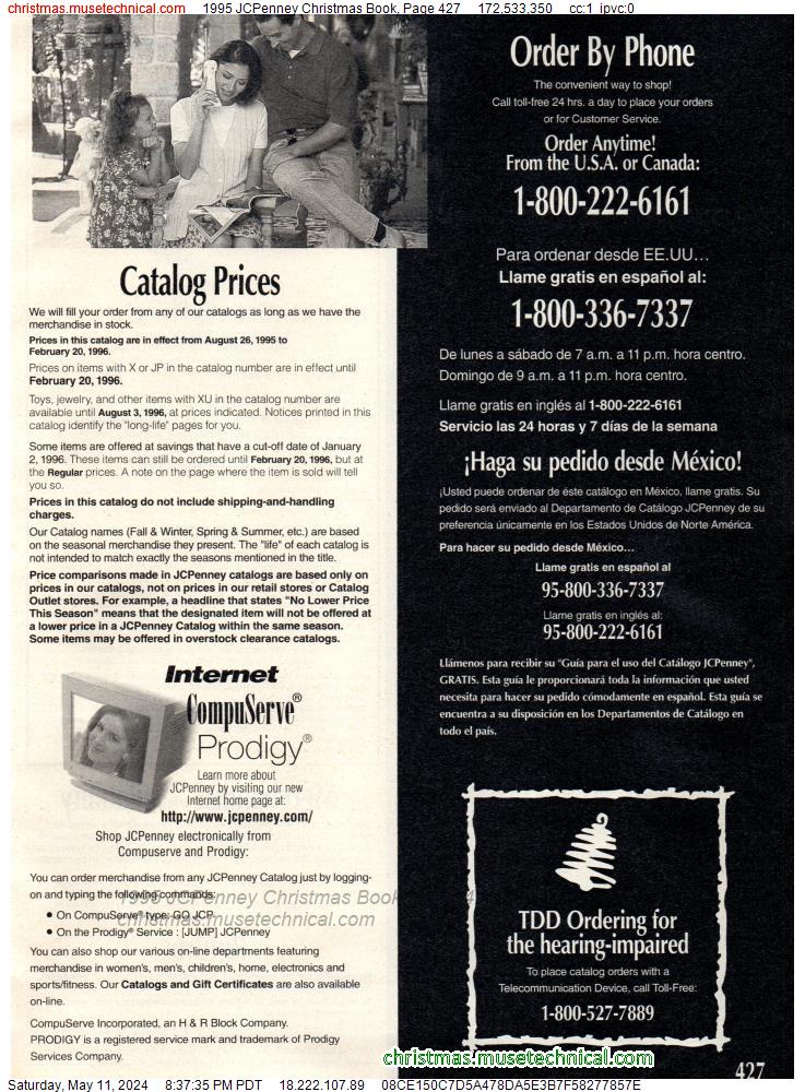 1995 JCPenney Christmas Book, Page 427
