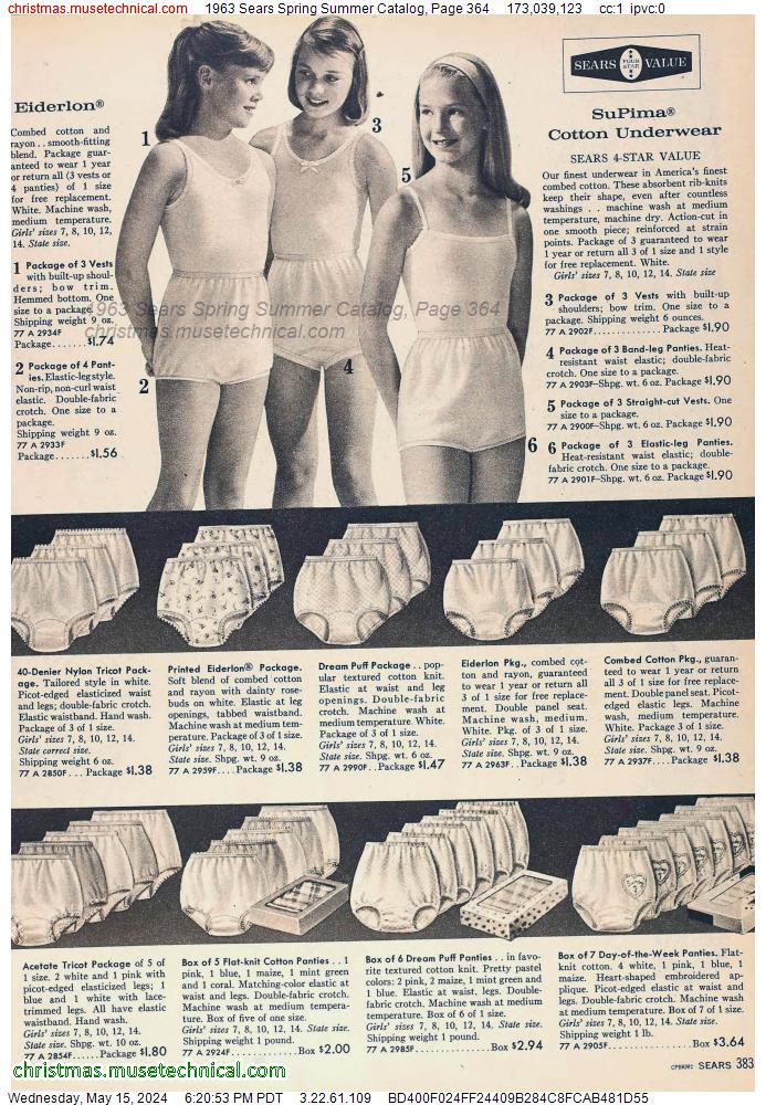 1963 Sears Spring Summer Catalog, Page 364