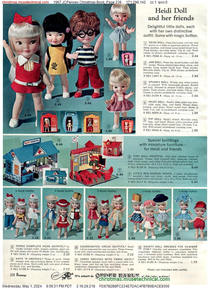 1967 JCPenney Christmas Book, Page 236