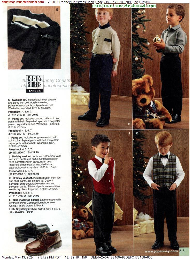 2000 JCPenney Christmas Book, Page 215