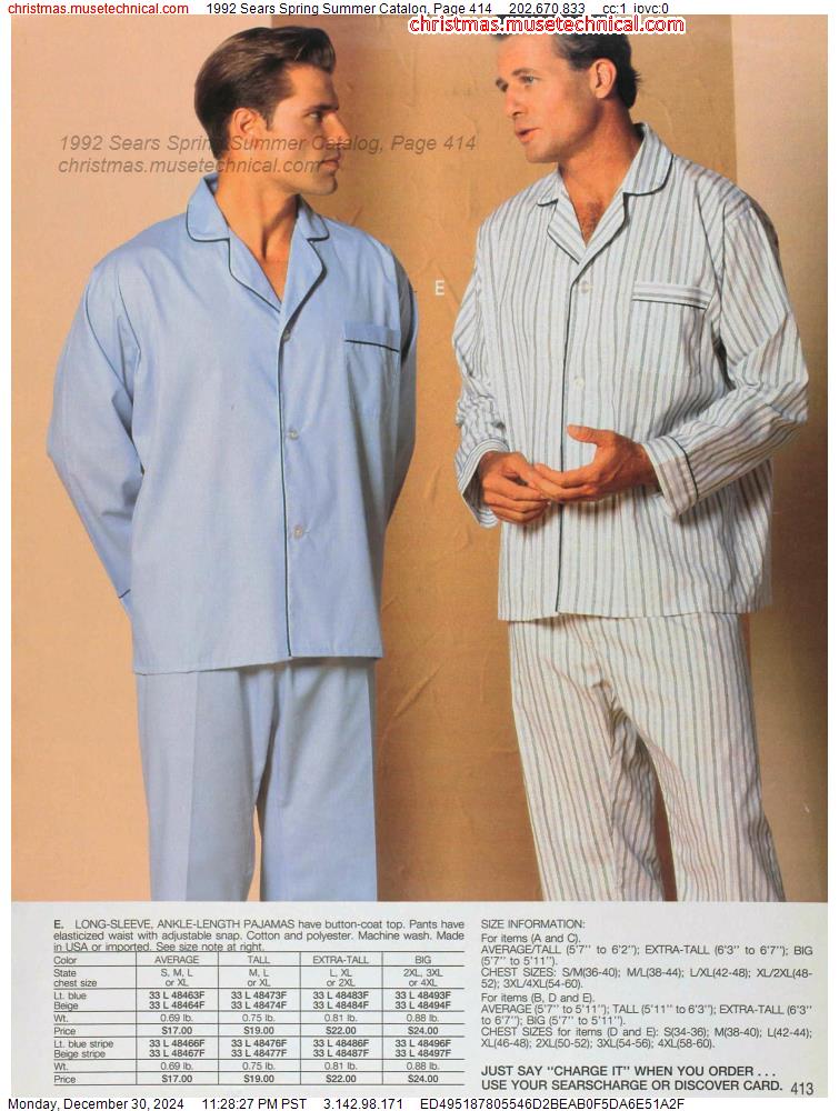 1992 Sears Spring Summer Catalog, Page 414