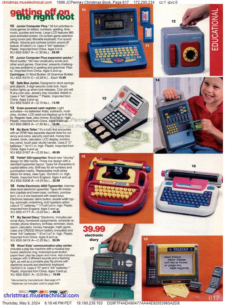 1996 JCPenney Christmas Book, Page 617
