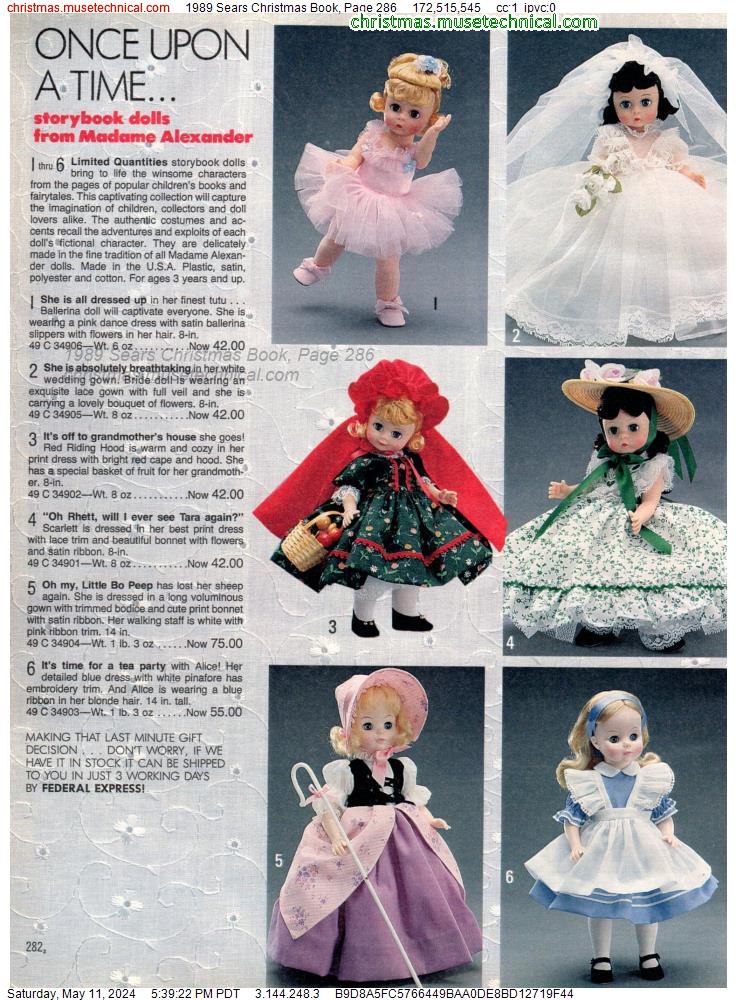 1989 Sears Christmas Book, Page 286
