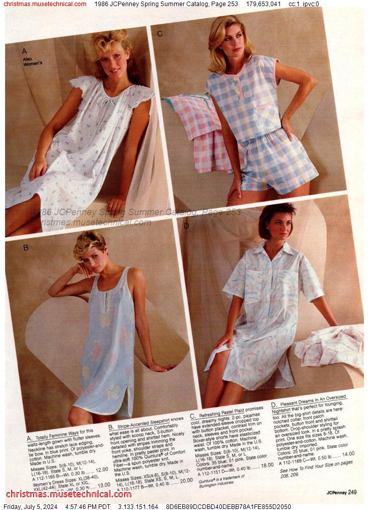 1986 JCPenney Spring Summer Catalog, Page 253