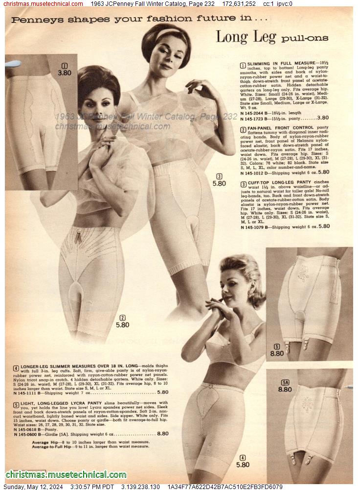 1963 JCPenney Fall Winter Catalog, Page 232