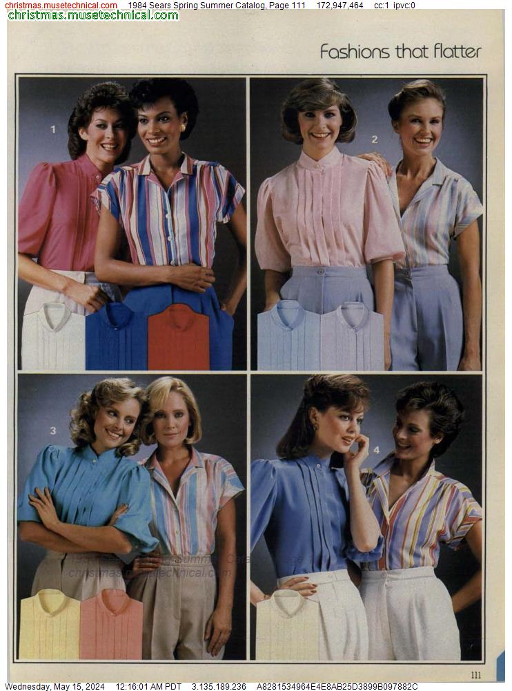 1984 Sears Spring Summer Catalog, Page 111
