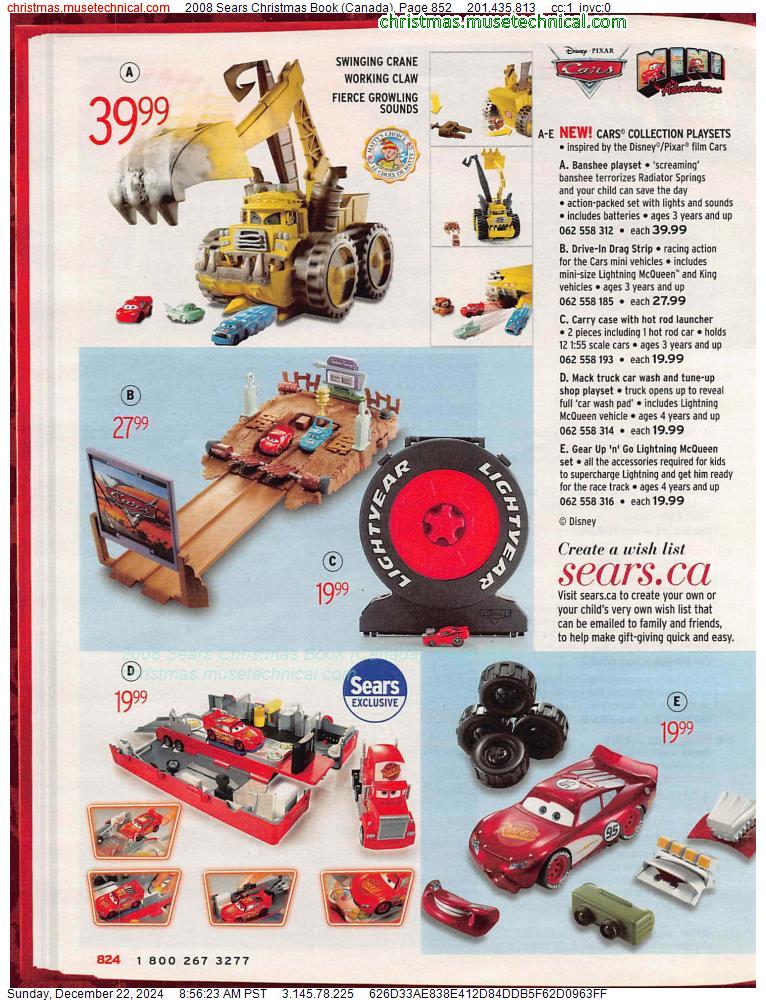 2008 Sears Christmas Book (Canada), Page 852