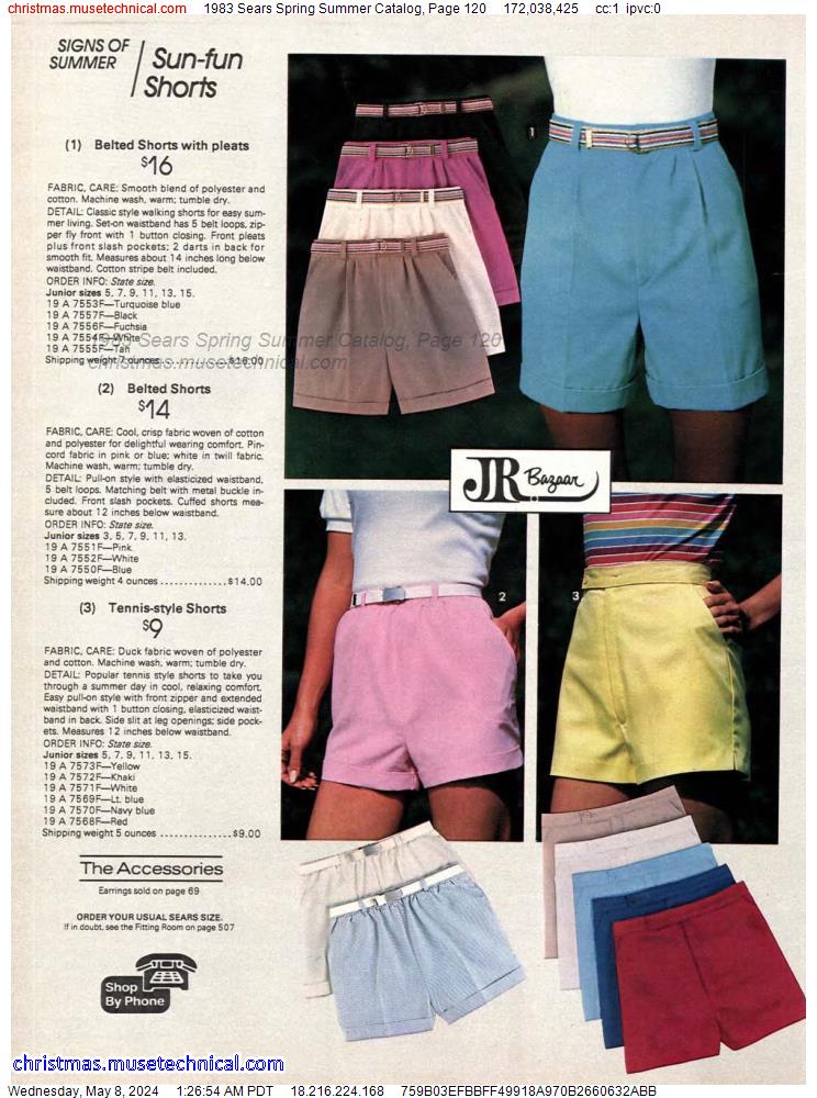 1983 Sears Spring Summer Catalog, Page 120