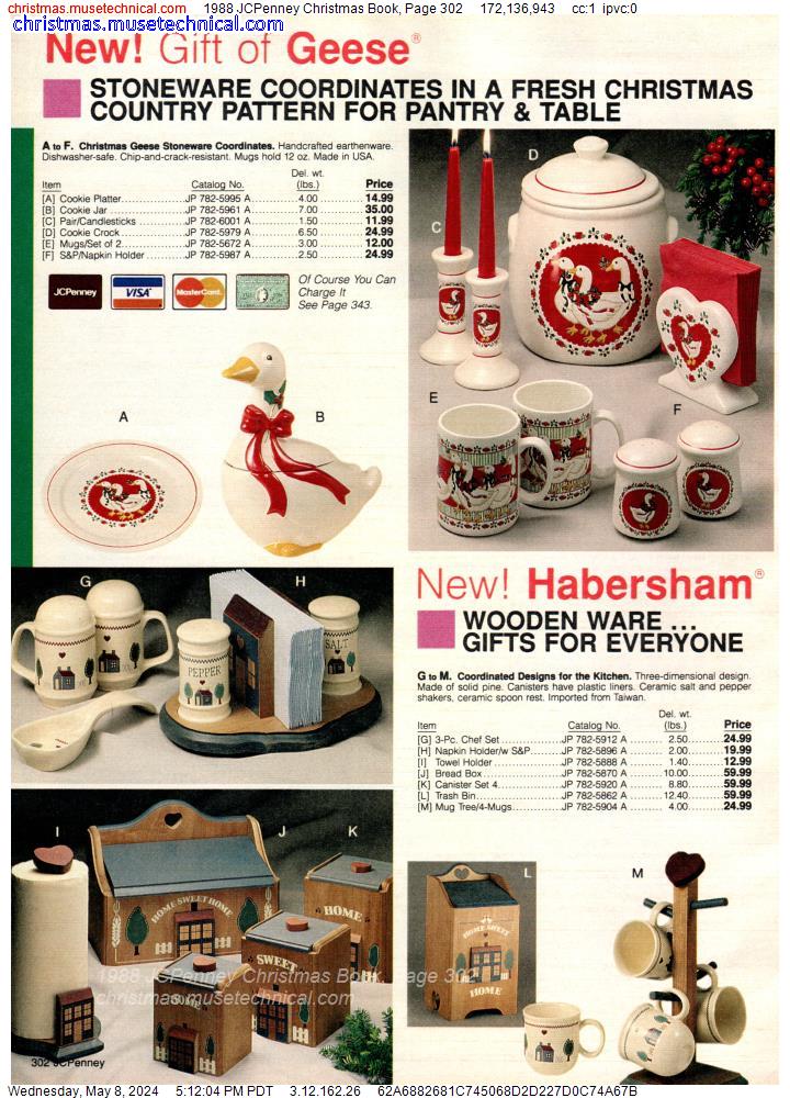 1988 JCPenney Christmas Book, Page 302