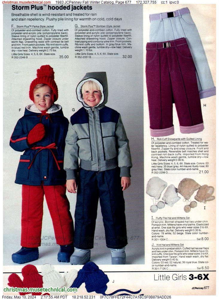 1983 JCPenney Fall Winter Catalog, Page 677