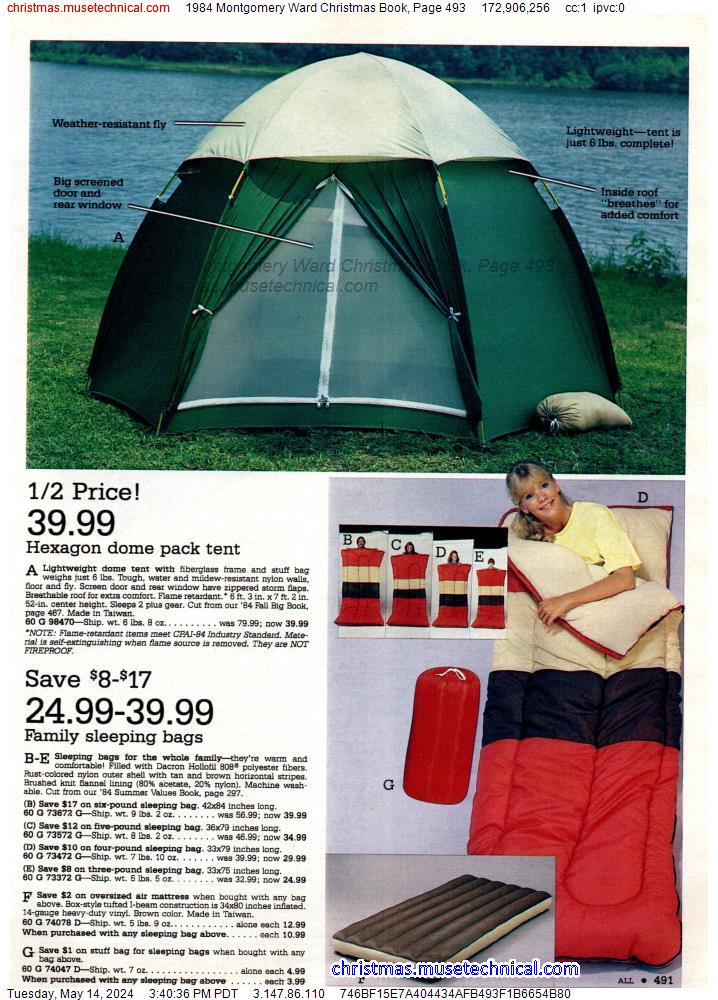 1984 Montgomery Ward Christmas Book, Page 493