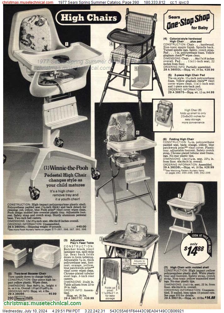 1977 Sears Spring Summer Catalog, Page 390