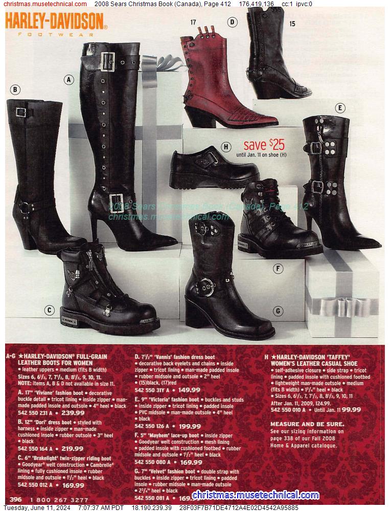 2008 Sears Christmas Book (Canada), Page 412