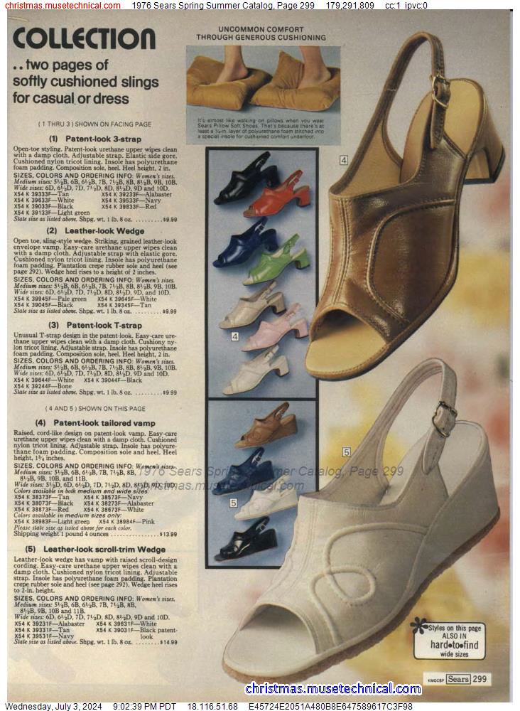 1976 Sears Spring Summer Catalog, Page 299