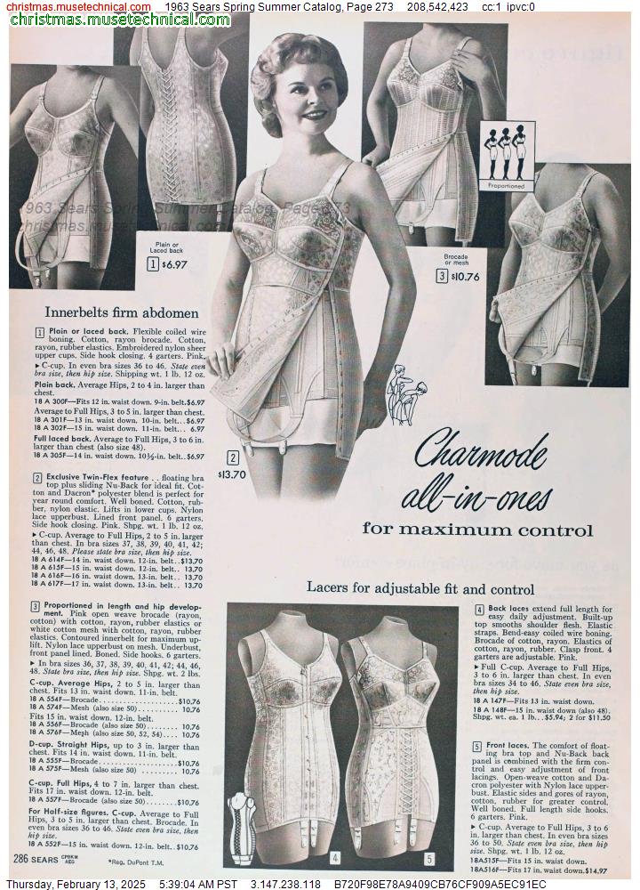 1963 Sears Spring Summer Catalog, Page 273