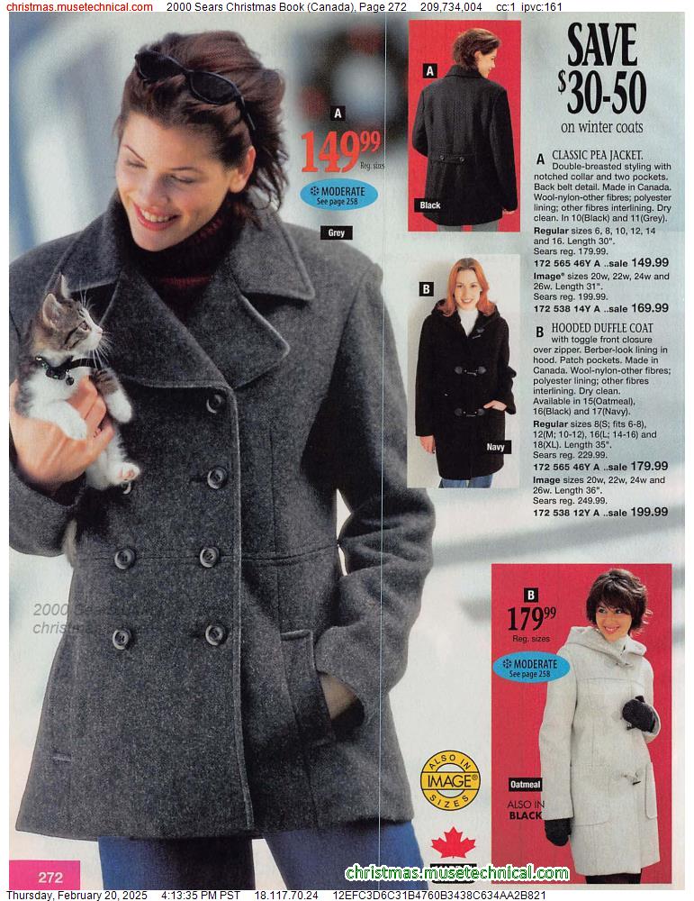 2000 Sears Christmas Book (Canada), Page 272