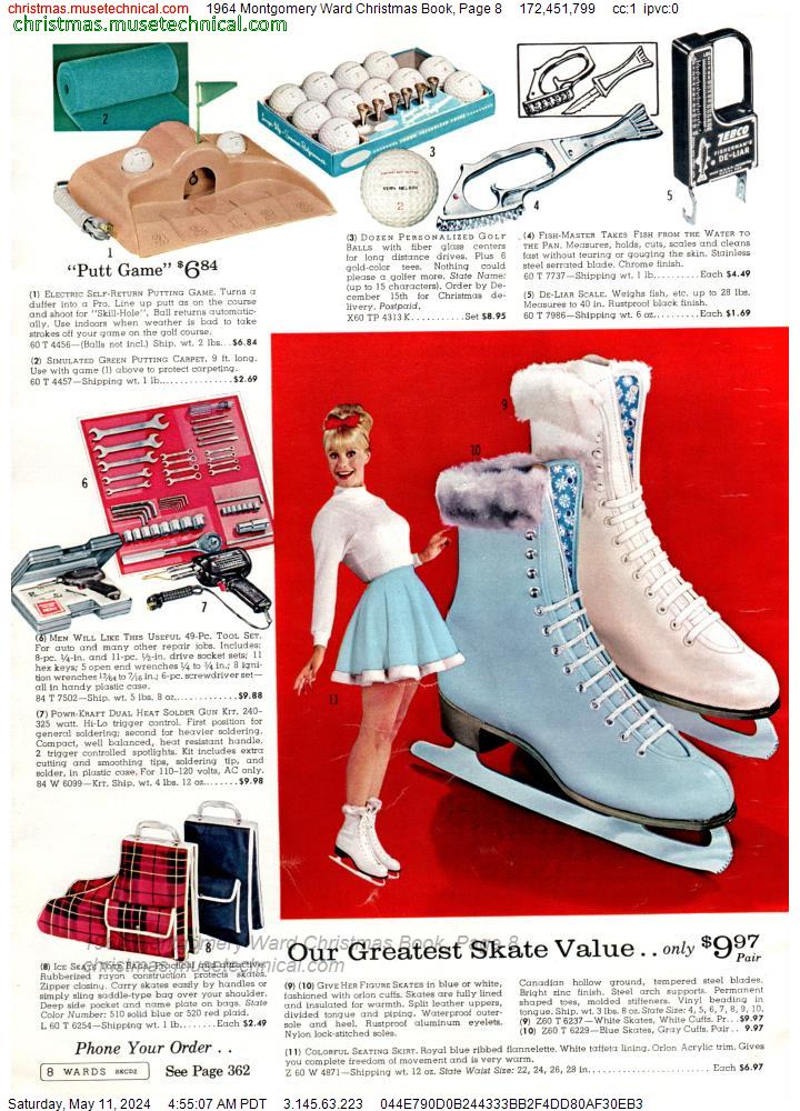 1964 Montgomery Ward Christmas Book, Page 8