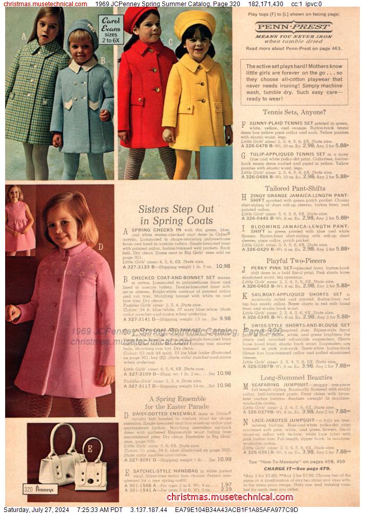 1969 JCPenney Spring Summer Catalog, Page 320