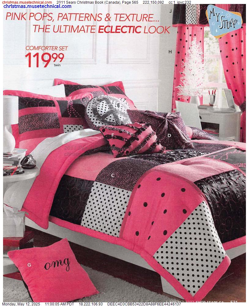 2011 Sears Christmas Book (Canada), Page 565