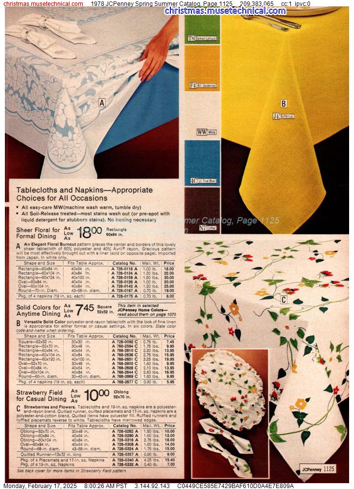 1978 JCPenney Spring Summer Catalog, Page 1125